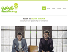 Tablet Screenshot of highonhairspray.nl